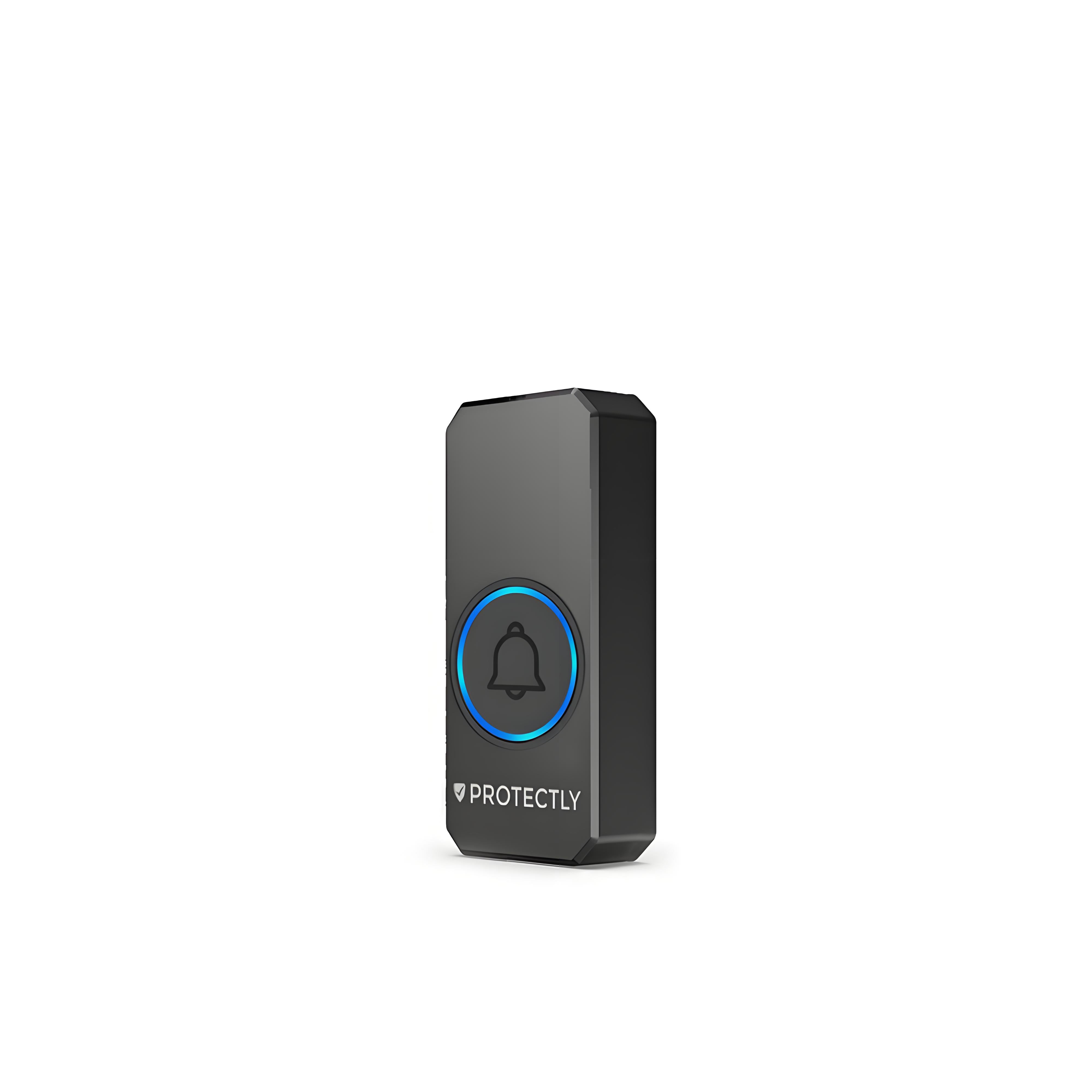 Protectly® Draadloze Deurbel - Uitbreiding Set - Siltcon