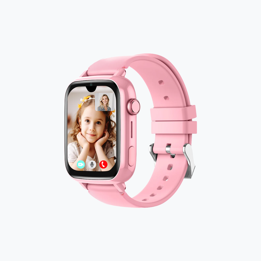 Protectly® GPS Uhr Kind - Rosa