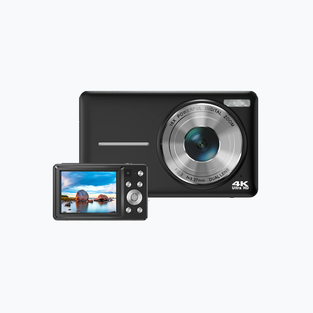 Siltcon Digitalkamera - 4K Schwarz