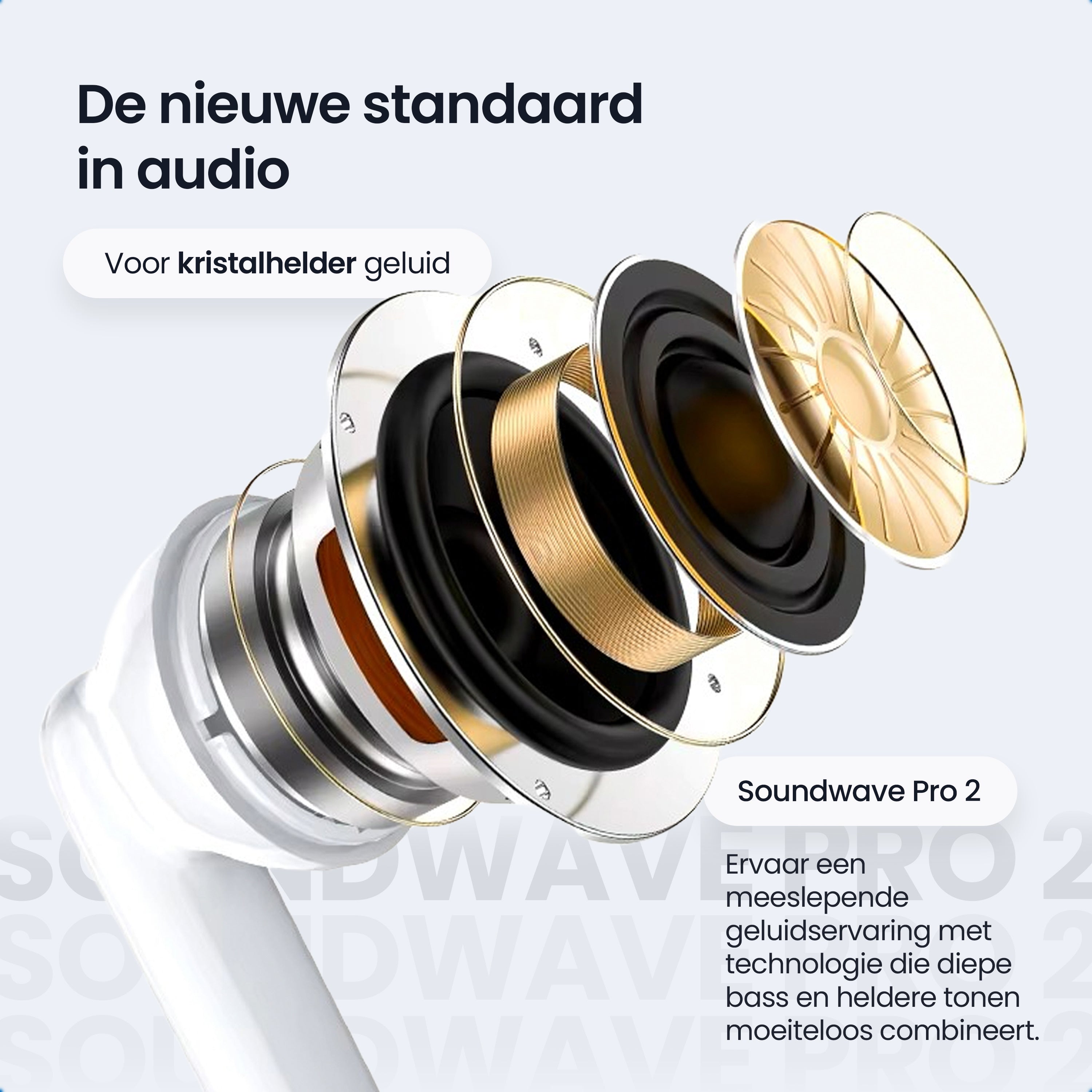 Siltcon SoundWave Pro 2 Draadloze Oordopjes - Siltcon