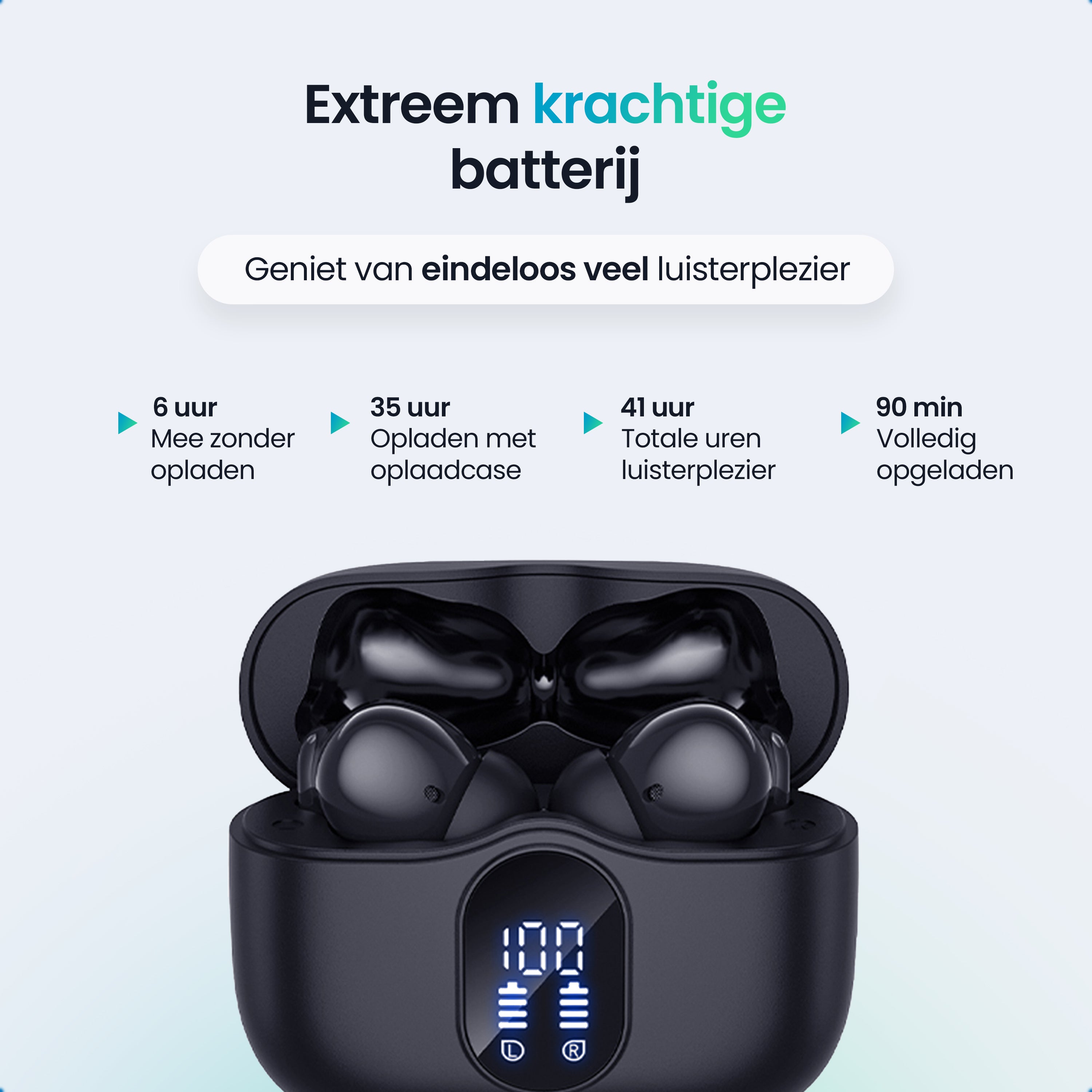 Siltcon SoundWave Pro 1 – Draadloze Bluetooth Oordopjes - Siltcon