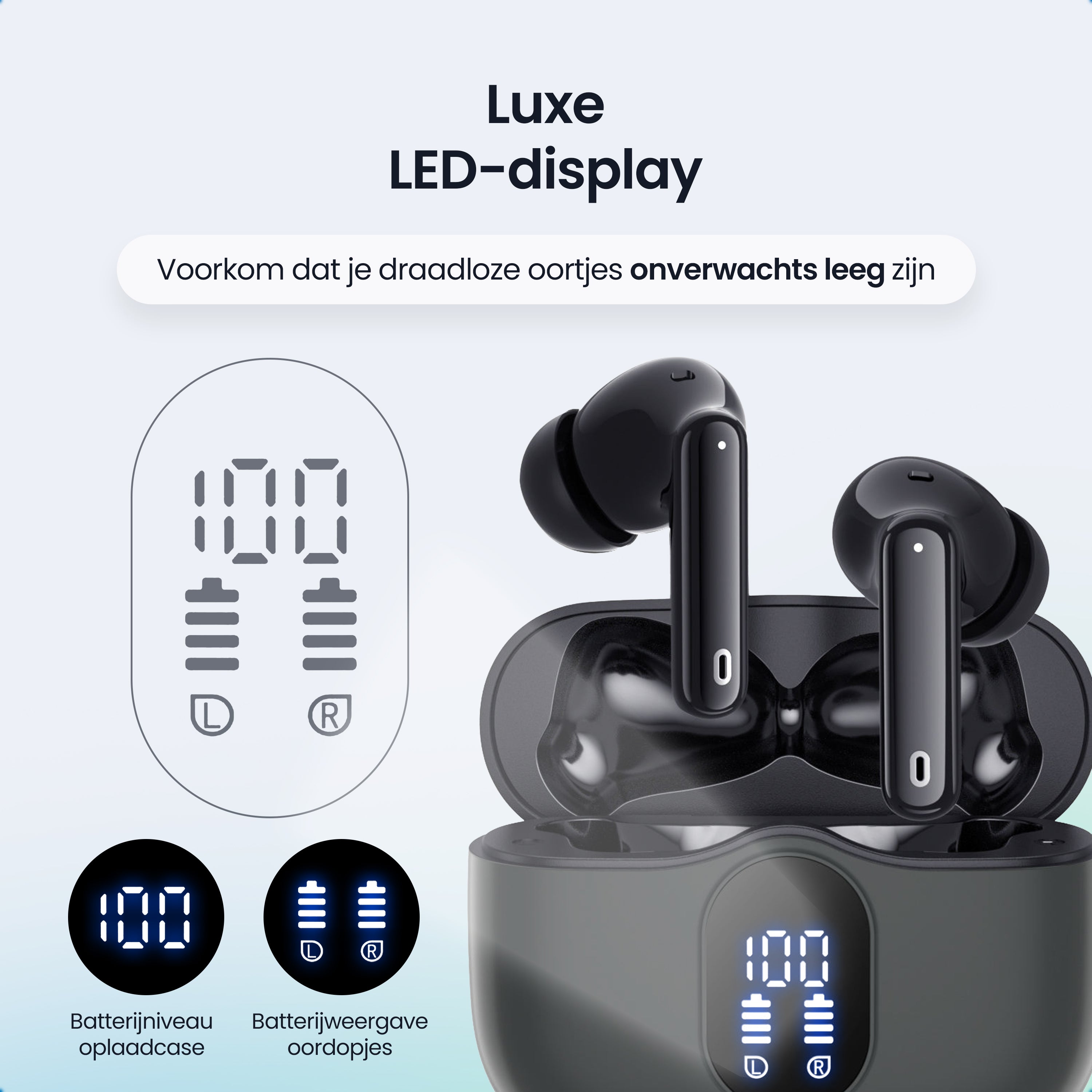 Siltcon SoundWave Pro 1 – Draadloze Bluetooth Oordopjes - Siltcon